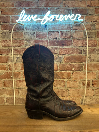 Dan Post Lizard Skin Women’s Cowboy Boots Size 10 Wide