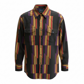 Vintage Men’s Wrangler Snap Up Shirt Size Large