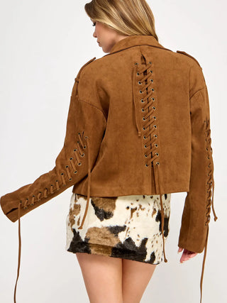 Stevens Lace Up Jacket