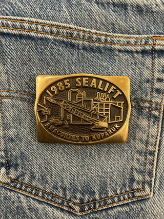 1985 Sealift Belt Buckle
