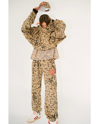 Happy Little Mother Sorry Mom Hoodie Leopard