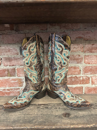 Stetson Women's Cowboy Boots Size 8