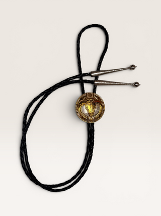 Vintage Golden Ram’s Head Bolo Tie