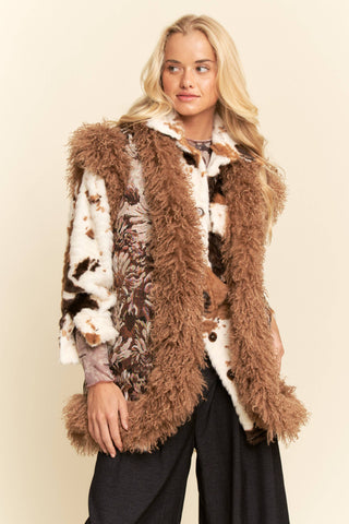 Desert Daisy Jacquard Vest