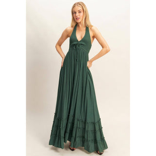 Sunday Halter Maxi Dress