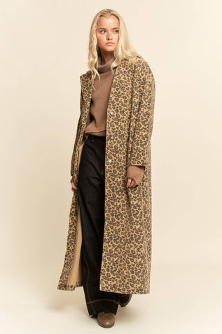 On The Run Leopard Coat