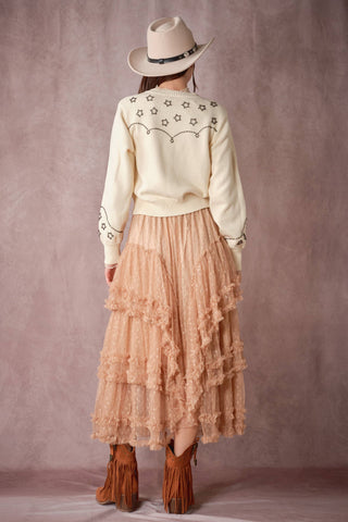 Dolly Beaded Knit Cardigan