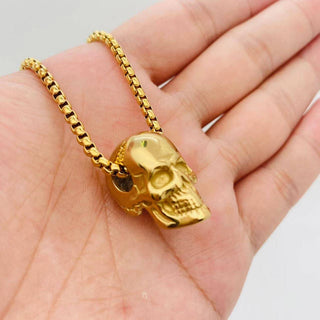 Stainless Steel Skull Necklace