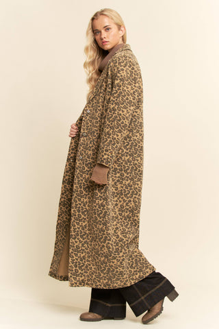 On The Run Leopard Coat