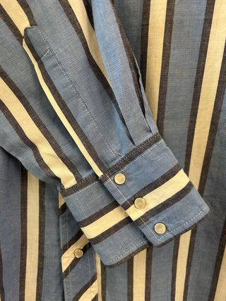 Vintage Men’s Wrangler Snap Up Shirt L