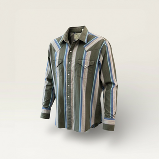 Vintage Men’s ELY Snap Up Shirt XL