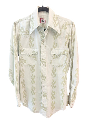 Vintage Chute #1 Snap Up Shirt Size Small