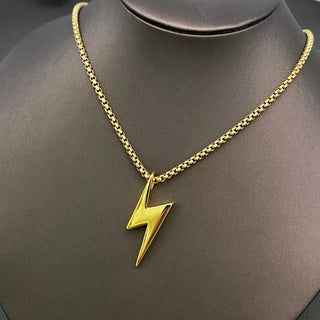 TCB Lightening Bolt Necklace