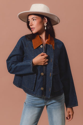 Up With The Sun Denim Jacket