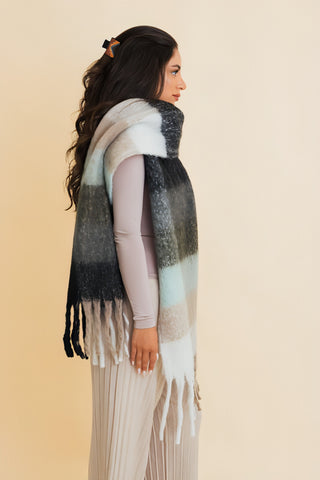 Stay Cozy Oversized Fringe Scarf