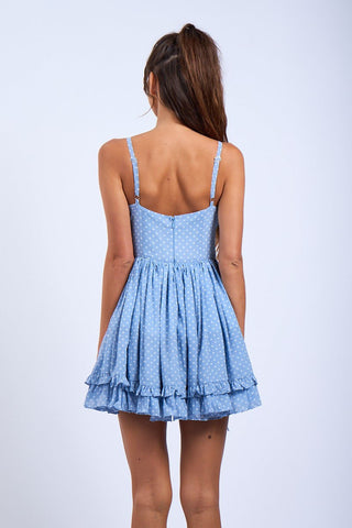 Carolina Polka Dot Mini Dress
