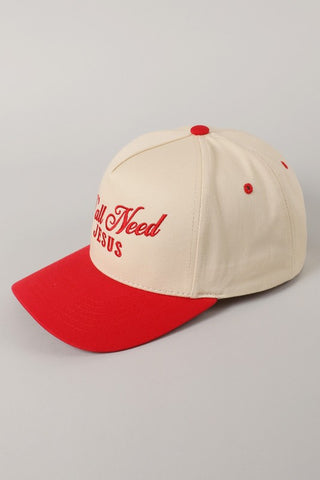 Manda Leigh Y'all Need Jesus Trucker Hat