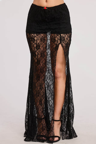 No Vacancy Lace Skirt