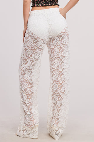 Stop and Stare Lace Pants