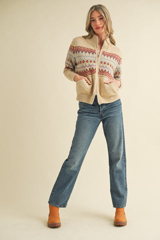 Winchester Zip Up Sweater