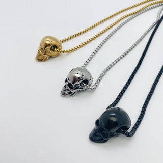 Stainless Steel Skull Necklace