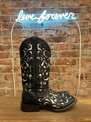 Stetson Women's Cowboy Boots Size 9.5/ Men's Size 8.5