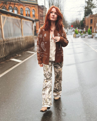 Stella Wide Leg Camo Pants