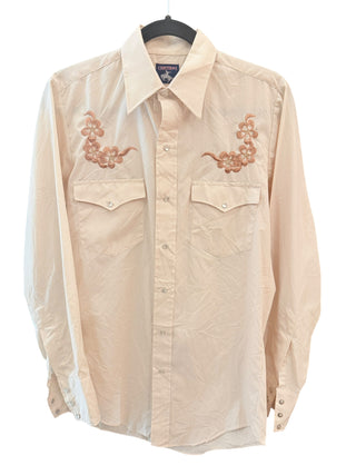 Vintage Chute #1 Snap Up Shirt Size Small