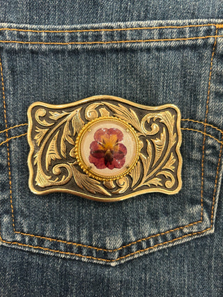 Flower Belt Buckle