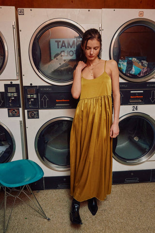 Sedona Sunset Satin Dress