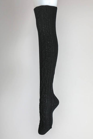 Coastal Thigh High Socks