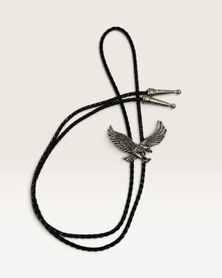 Metal Eagle Bolo Tie