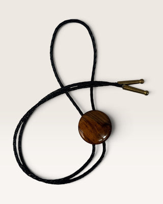 Acacia Wood Bolo Tie