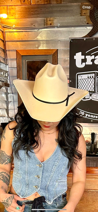 Pioneer Cream Straw Cowboy Hat