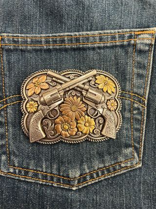 Revolvers Belt Buckle
