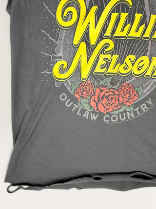 Willie Nelson Chop Shop Distressed T-Shirt