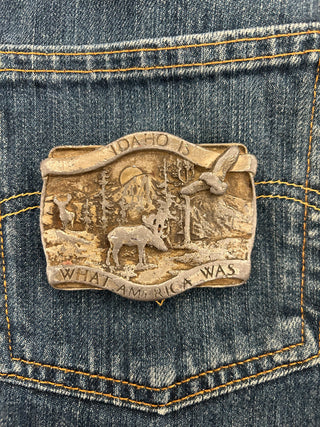 Idaho “What America Was” Belt Buckle