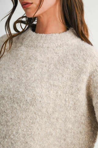November Rain Mock Neck Sweater
