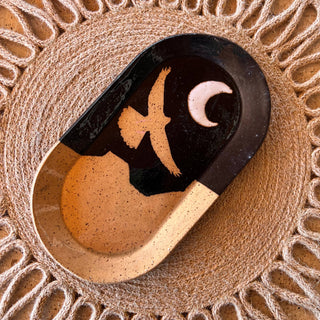 Desert Bloom Ceramic Trays