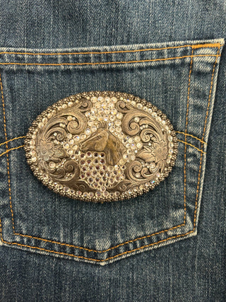 Sparkle Horse Belt Buckle