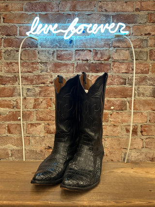 Nocona Nile Crocodile Men's Cowboy Boots Size 10 wide