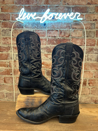 Nocona Lizard Skin Men’s Cowboy Boots Size 10 Wide