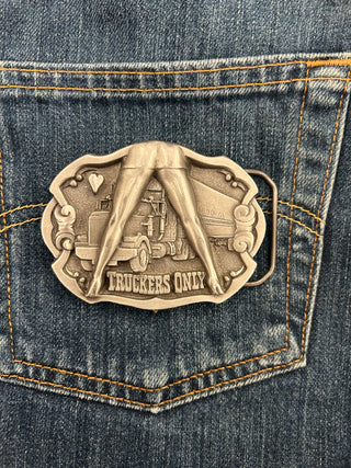Truckers Only Belt Buckle