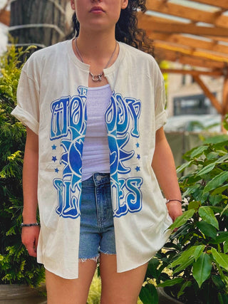 Chop Shop Moody Blues Band T-Shirt Cardigan