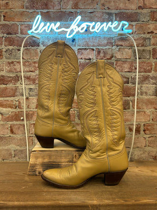 Vintage 1990’s Justin Women’s Cowboy Boots size 8