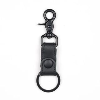 Get Lucky Leather Snap Key Ring