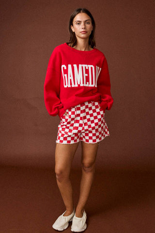 Bad Reputation Shorts Red