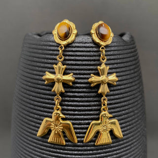 18k Freebird Earrings