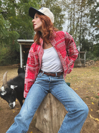 Jolene Paisley Quilted Jacket