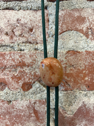 Pink Stone Bolo Tie